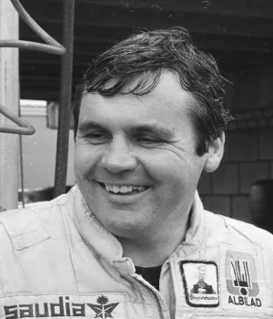 Alan Jones, the 1980 F1 World Champion, leading Williams to their first championship title.