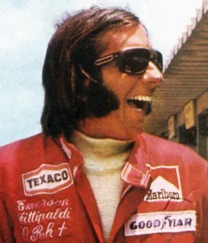 Emerson Fittipaldi, Brazil’s first F1 World Champion, with titles in 1972 and 1974.