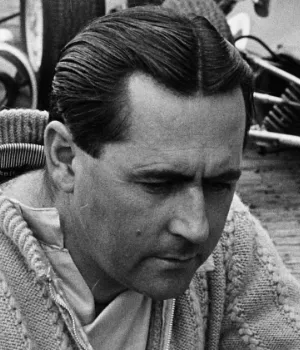 Jack Brabham, three-time F1 champion and founder of the Brabham team, pictured during his 1966 victory.