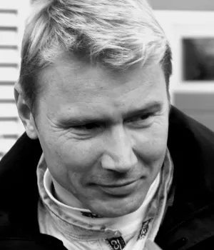 Mika Häkkinen, two-time F1 champion, pictured during his McLaren dominance in the late 1990s.