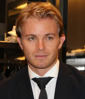 Nico Rosberg, the 2016 F1 champion, securing his title with Mercedes after a fierce rivalry.