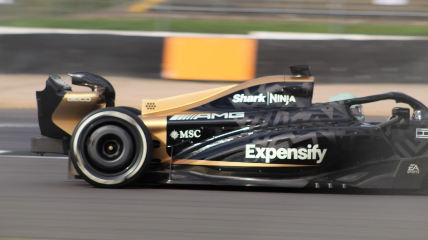 ApexGP car from formula 1 movie